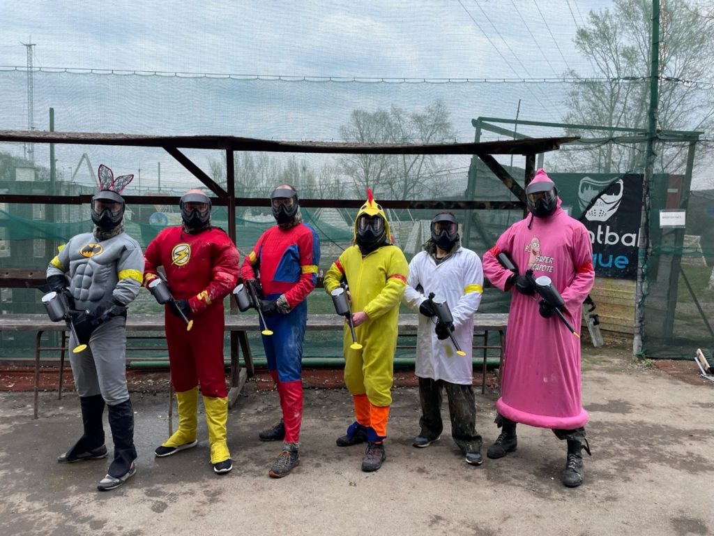 Paintball in Prag